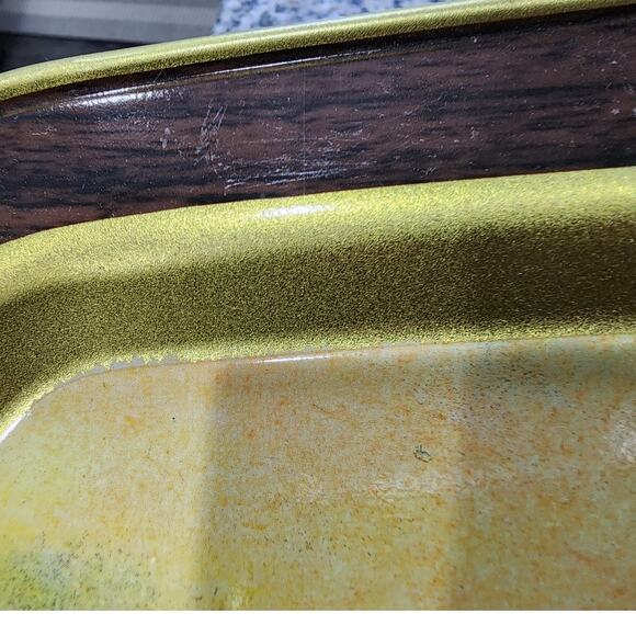 Vintage Currier & Ives 1868 American Homestead Spring, Autumn Gold Serving Trays - Picture 5 of 11